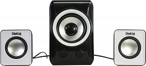 Колонки Dialog COLIBRI AC-202UP (Black-White) (2x3W +Subwoofer 5W, питание от USB)