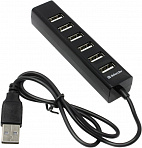 Defender Quadro Swift  (83203)  7-Port USB2.0  HUB