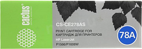 Картридж Cactus CS-CE278AS для HP LJ P1560/P1566/P1600/P1606/M1536