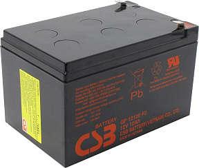 Аккумулятор CSB GP 12120 F2 (12V,12Ah)  для UPS