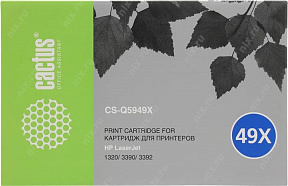 Картридж Cactus CS-Q5949X  для  HP LJ  1320/3390/3392