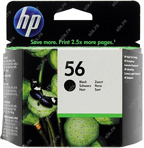 Картридж HP C6656AE/AN/AA (№56)Black для DJ450C(B)i/wbt/5652/96x0,OJ4255/5x10/6110,PhSm 7xx0,PSC 111