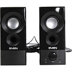 Колонки SVEN 357 Black  (2x3W,  питание от  USB)