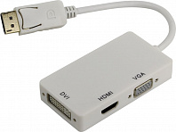 Orient (C309W) Кабель-адаптер DisplayPort (M)  -)  DVI (F)/HDMI(F)/VGA  (15F)