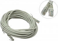 Patch Cord  UTP  кат.5e 10м,  серый