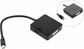 Orient (C305B) Кабель-переходник miniDisplayPort (M) -)  DVI  (F)/HDMI (F)/DisplayPort  (15F)