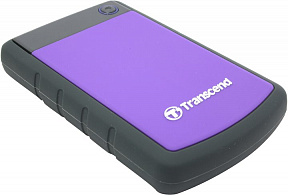 TRANSCEND StoreJet 25H3 (TS1TSJ25H3P) USB3.0 Portable 2.5" HDD 1Tb EXT (RTL)