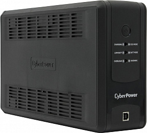 UPS 650VA CyberPower (UT650EG)  защита  телефонной линии/RJ45,  USB