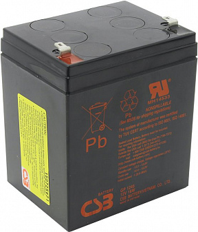 Аккумулятор CSB GP 1245  (12V,  4.5Ah) для  UPS