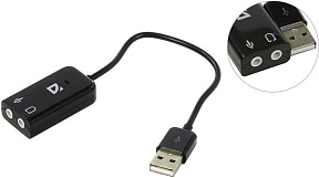 Defender (Audio USB) External USB Sound Card (63002)