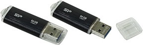 Silicon Power Blaze B02 (SP064GBUF3B02V1K) USB3.0 Flash Drive  64Gb (RTL)