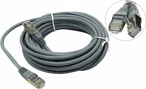 Patch Cord  FTP  кат.5e 5м,  серый