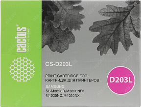 Картридж Cactus CS-D203L  для SL-M3820D/M3820ND/M4020ND/M4020NX