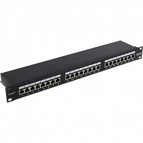 Patch Panel 19" 1U FTP 24 port кат.5e Exegate (EX281083RUS)  разъём  KRONE&110 (dual  IDC)