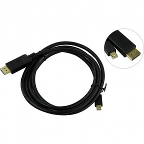 Telecom (TA682-1.8м) Кабель-адаптер miniDisplayPort (M)  -)  DisplayPort (M)  1.8м