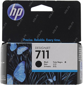 Картридж HP CZ129A (№711) Black  для  HP DesignJet  T120/520