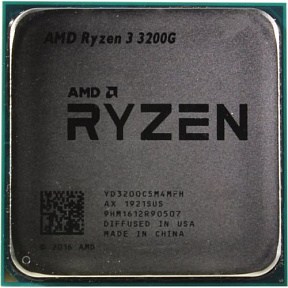 CPU AMD Ryzen 3 3200G (YD3200C5)  Socket AM4