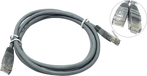 Patch Cord  UTP  кат.5e 1.5м,  серый