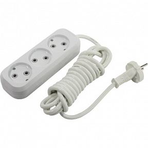 Удлинитель Smartbuy SBE-10-3-03-N  White  (3м) (3  розетки)