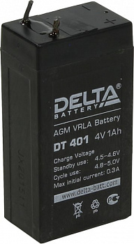 Аккумулятор Delta DT 401 (4V,  1Ah)  для слаботочных  систем