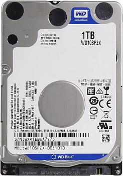 HDD 1 Tb SATA 6Gb/s  Western Digital Blue (WD10SPZX)  2.5"  5400 rpm  128Mb