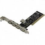 ExeGate EXE-352 (OEM) PCI, USB2.0, 4 port-ext, 1 port-int (EX281227RUS)