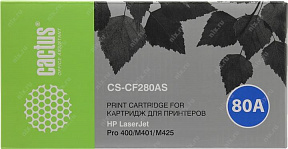 Картридж Cactus CS-CF280A(S)  для  HP LJ  M400/401/425