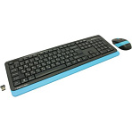 Клавиатура A4Tech Fstyler FG1010 Blue (Кл-ра, USB, FM+Мышь,4кн, Roll, USB, FM)