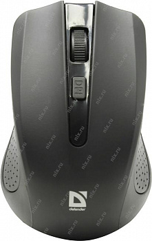 Defender Accura Wireless Optical Mouse (MM-935  Black)  (RTL) USB3btn+Roll  (52935)