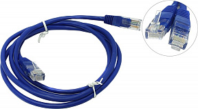 Patch Cord  UTP  кат.5e 1.5м,  синий