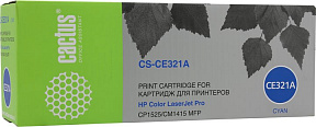 Картридж Cactus CS-CE321A Cyan для HP Color LJ  CP1525/CM1415 MFP