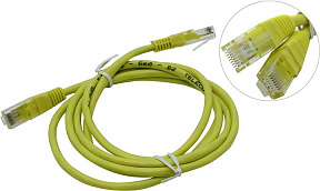 Patch Cord UTP кат.5e  1.5м, жёлтый