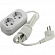 Удлинитель Smartbuy SBE-16-2-02-Z White (2м) (2 розетки)