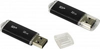 Silicon Power Ultima U02 (SP032GBUF2U02V1K) USB2.0  Flash  Drive 32Gb  (RTL)