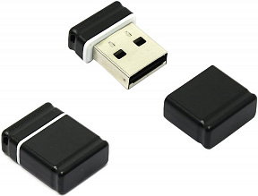 Qumo Nanodrive (QM16GUD-NANO-B) USB2.0 Flash Drive  16Gb (RTL)