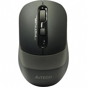 A4Tech FSTYLER Wireless Optical Mouse (FG10  Grey)  (RTL) USB  4btn+Roll