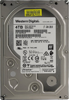 HDD 4 Tb SATA 6Gb/s Western Digital Ultrastar DC HC310 (HUS726T4TALE6L4) 3.5"  7200rpm 256Mb