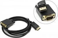 VCOM (CG607-1.8м) Кабель-адаптер DisplayPort - ) VGA  (15M) 1.8м