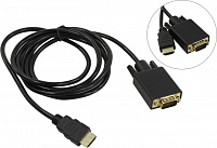 Orient (C702) Кабель-адаптер HDMI (M)  -)  VGA (15M)  1.8м