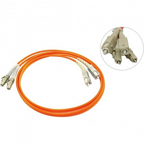 Patch cord  ВО, LC-SC,  Duplex,  MM 50/125  1м