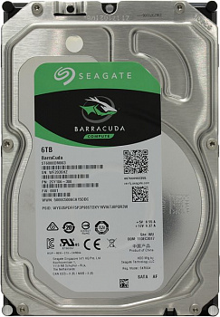 HDD 6Tb SATA 6Gb/s Seagate Barracuda (ST6000DM003) 3.5" 256Mb