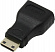 Smartbuy (A-115) Переходник miniHDMI  (M)  -) HDMI  (F)