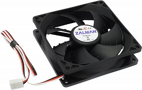 ZALMAN (ZM-F2 Plus SF) Fan for m/tower  (3пин,  92x92x25мм, 20-23дБ,  1500об/мин)