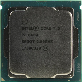 CPU Intel Core i5-8400      2.8 GHz/6core/SVGA UHD  Graphics  630/1.5+9Mb/65W/8 GT/s  LGA1151