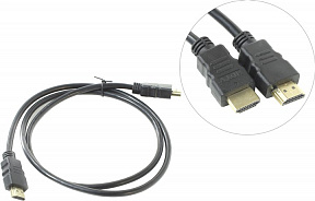 Exegate (EX191098RUS) Кабель HDMI to HDMI  (19M  -19M) ver.1.4  1м